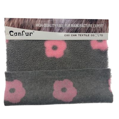 Ткань из трикотажной шерпы Jacquard на заказ