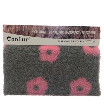 Ткань из трикотажной шерпы Jacquard на заказ