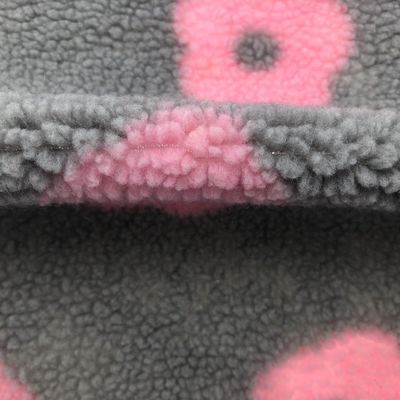 Ткань из трикотажной шерпы Jacquard на заказ