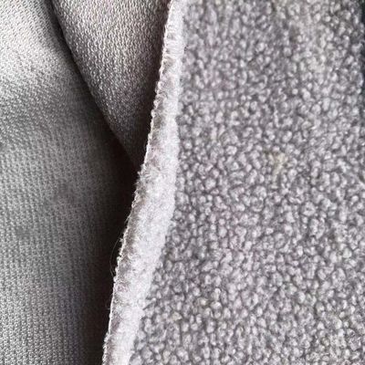 100% полиэстерная белая поддельная настоящая шерпа плюшевая шерсть для зимних аксессуаров