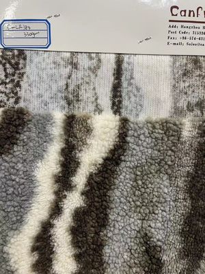 Ткань из 100% полиэстера шерпа в 58/60 "ширины для индивидуального украшения дома