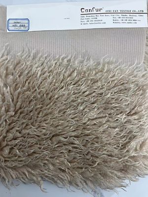 Многофункциональный 100% полиэстер твердого цвета трикотажный Terry Teddy Fur Velvet Fabric для одежды