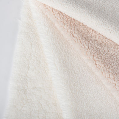 Рельефная супермягкая полиэстерная трикотажная ткань Mirco Sherpa Fleece для облицовки