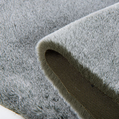 Белая краска цветная печать Mink Rabbit Fur Fabric for Garments 133×100 Плотность и мягкость