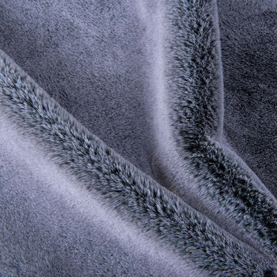 Белая краска цветная печать Mink Rabbit Fur Fabric for Garments 133×100 Плотность и мягкость