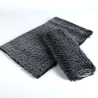 100% арциловый материал из искусственного jacquard длинная шерсть фальшивая шерсть ткань для одежды