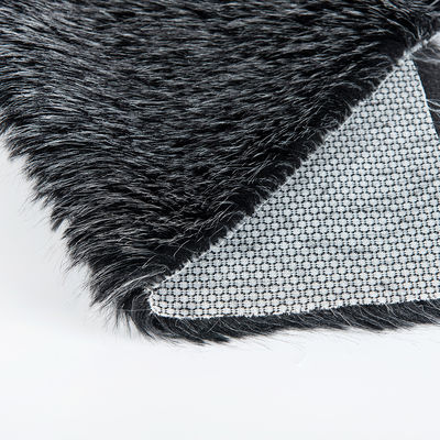 100% арциловый материал из искусственного jacquard длинная шерсть фальшивая шерсть ткань для одежды