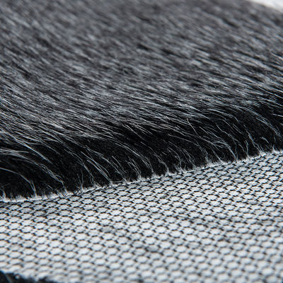 100% арциловый материал из искусственного jacquard длинная шерсть фальшивая шерсть ткань для одежды