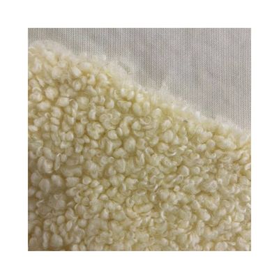 100% полиэстерная ткань из бархатной ткани Teddy fleece для одежды домашняя текстиль подушки и игрушки