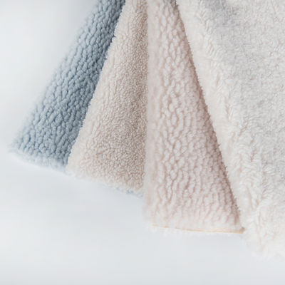 Образец SOLIDS 100 Полиэстерная ткань Teddy Fabric Falx Fur для домашнего текстиля/одежды/игрушки